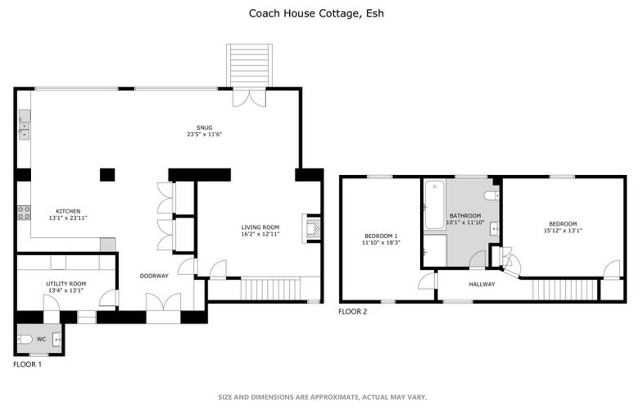 Coach House Cottage, Esh (Sold STC)