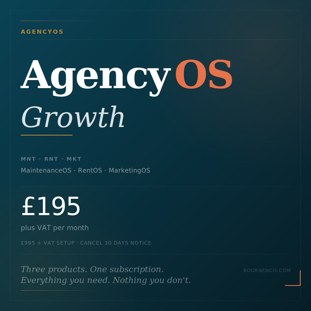 Agency OS | Growth Plan | Setup
