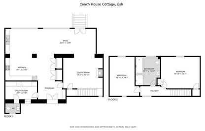 Coach House Cottage, Esh (Sold STC)